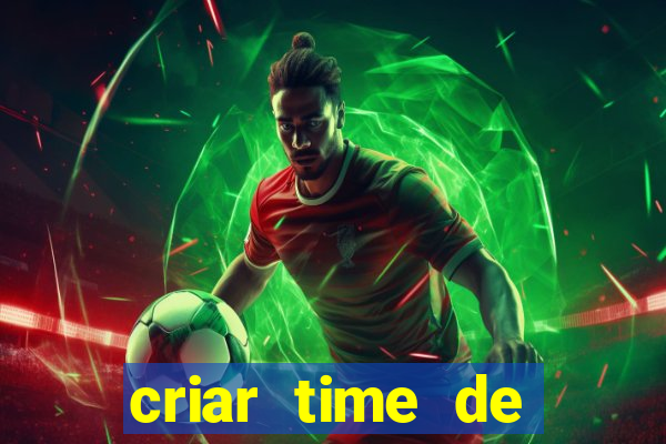 criar time de futebol simulador